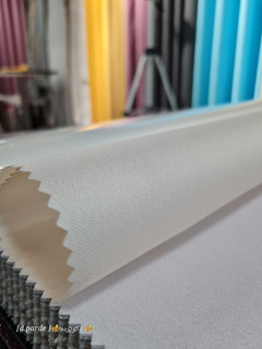 حریر کرپ مات ضخیم ترک رنگ کرم B00-157کد31-E113