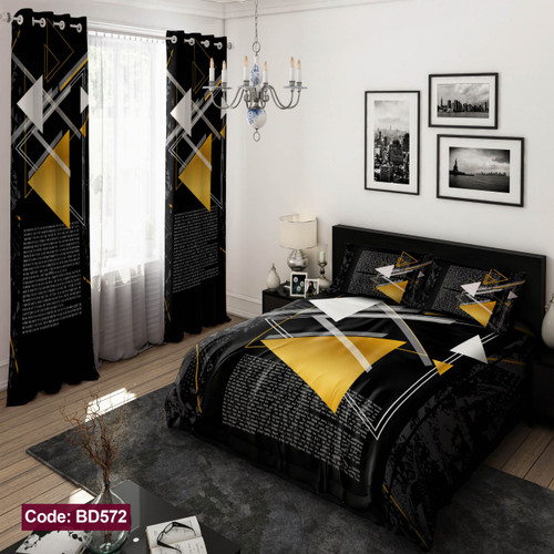 روتختی سه بعدی چاپی دو نفره کد BD572