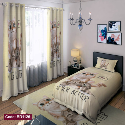 روتختی کودک ونوجوان طرح گربه کد BD1126